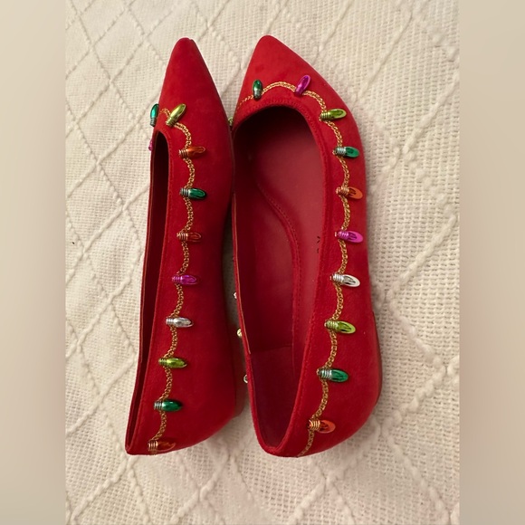 Katy Perry The Hollie Christmas Flats - Picture 2 of 4